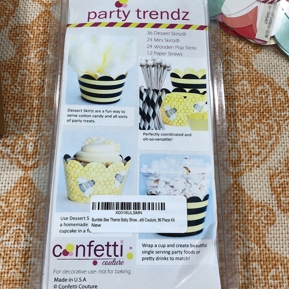 NWT Honeycomb Spring Party Decorations Bundle - Picture 4 of 8